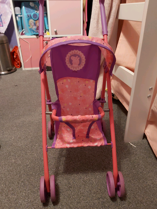 peppa pig dolls pushchair